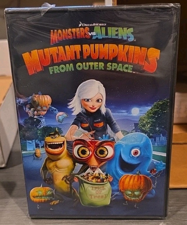 Dreamworks Monsters Vs Aliens Mutant Pumpkins From Outer Space DVD