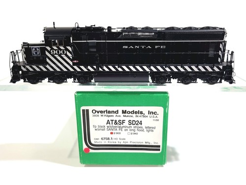 Overland OMI AT&SF SF EMD SD24 Santa Fe #900 HO Latón Modelo #6758.1 | Zustand: New: Other (See Details)