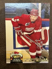 1992 Stadium Club #253 Nicklas Lidstrom Members Choice Hockey Card!
