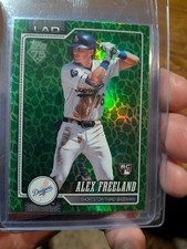 2026 Topps Series 1 - Alex Freeland #74 Green Leaf Foil (RC)