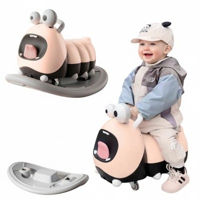 Kidiyana Rutschauto Rutschfahrzeug Kinder 3 in1 Wippe, Balanceboard & Fahrzeug
