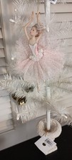 KURT ADLER 7 -RESIN SOFT PINK BALLERINA-EN-PO...