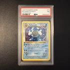 PSA 7 Pokemon Base Set 1st Edition Holo Rare Poliwrath 13/102 NM Condition!!