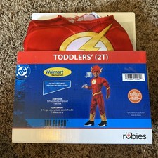 Rubie s DC Comics The Flash Costume for Toddlers 2T Walmart Exclusive