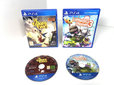 Playstation 4 PS4 | It Takes Two & Little & Little Big Planet 3 | Spielepaket UK