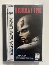 Resident Evil Sega Saturn CIB Manual Registration Card Disk Clean Authentic