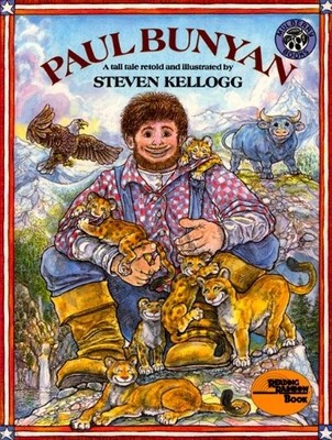 PAUL BUNYAN (TURTLEBACK SCHOOL & LIBRARY BINDING EDITION) By Steven NEW