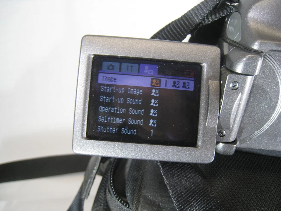 Canon PowerShot S3 IS Digital Camera 6MP 12x Zoom Black w/ Case Cables Japan - Image 2 of 4