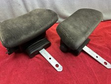 87-92 Pontiac Trans Am Gta Front Seat Deluxe Adjustable Headrests Gray See Desc