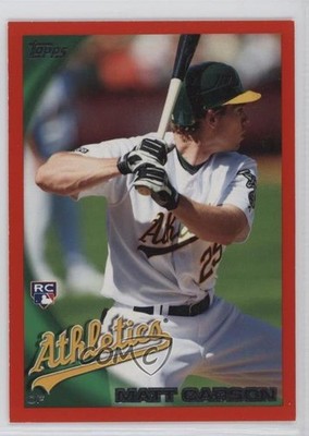 2010 Topps Factory Set Red /299 Matt Carson #261 0s5