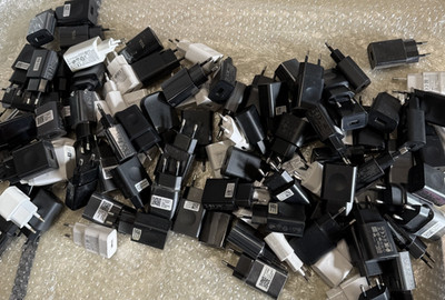 100x USB-A Wall Charger EU Plug Adapter 5V Phone Charging Block Bulk Wholesale