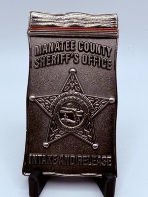   Sought After Manatee SO Intake and Release Narc Challenge Coin