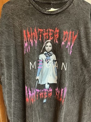 New Megan Tshirt Horror 2X Another Slay Halloween 50-52  Chest Distressed!