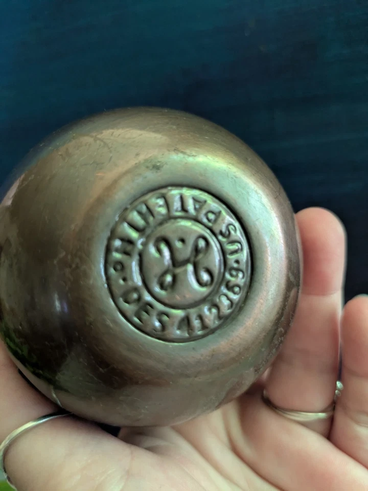 Juego de 4 soportes para candelabros Hosley Jack-o'-lanterns de metal vintage de Halloween Foto 3 de 4