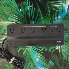 APC Back-UPS 425 Desktop UPS Battery Backup Surge Protector 6 Outlets 120V