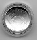 2014-P U.S. Mint Baseball +5 HOF Uncirculated Curved Silver Lowest Minted $1 OGP — photo 4
