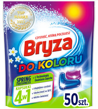 Bryza 4in1 Spring Freshness Waschmittelkapseln für Buntwäsche, 50 Stück