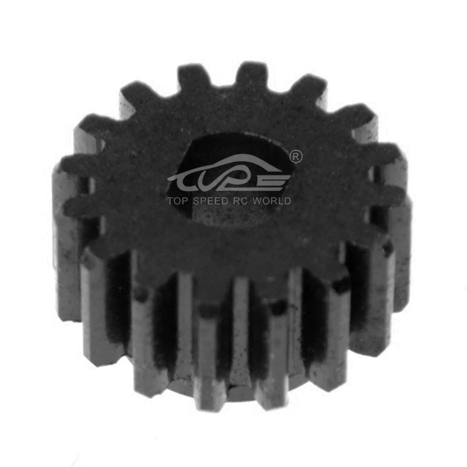 TSRC Geradverzahnt 16 Zähne Schwarz 1 Stück für 1/5 RC FG Auto Teile Zubehör - Bild 3 von 4