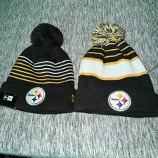 NFL Steelers Winter Hat’s Bundle Lot Of 2 (New)