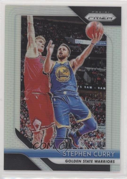 2018-19 Panini Prizm Silver Prizm Stephen Curry #222 n1u
