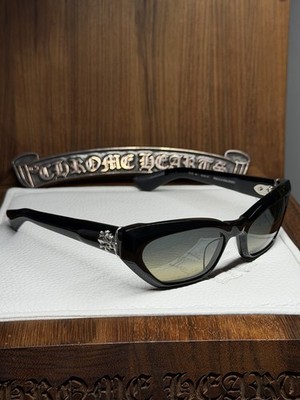 Chrome Hearts Hallla Baluuuu Sunglasses Black/Silver