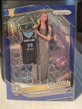 2025 WNBA Prizm Basketball Blue Velocity Prizm Base Ajsa Sivka