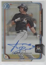 2015 Bowman Chrome Prospects Refractor 130/499 Avery Romero #BCAP-AVR Auto 0s3