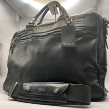 TUMI 0337 Leather Business Briefcase 2way Bag...