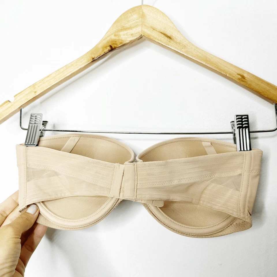 Chantelle Vous & Moi Jersey Strapless Bra multi-way beige nude C21360 30DD - Image 3 of 4