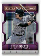 2014 Panini Elite Extra Edition #24 Casey Soltis Status Purple #/150 SP RC
