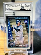 2024 Topps Pro Debut George Lombard Jr. Rookie GMG Graded 10 Gem Mint 💎 RC