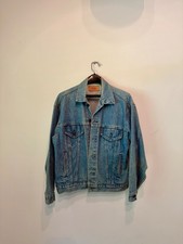 Vintage Levi's 70507 Trucker Jacket  Red Tab Type III Denim Jacket  Made in US