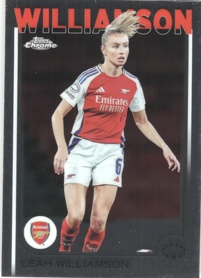 2024-25 Topps Chrome UEFA Women's Champions League #82 Leah Williamson