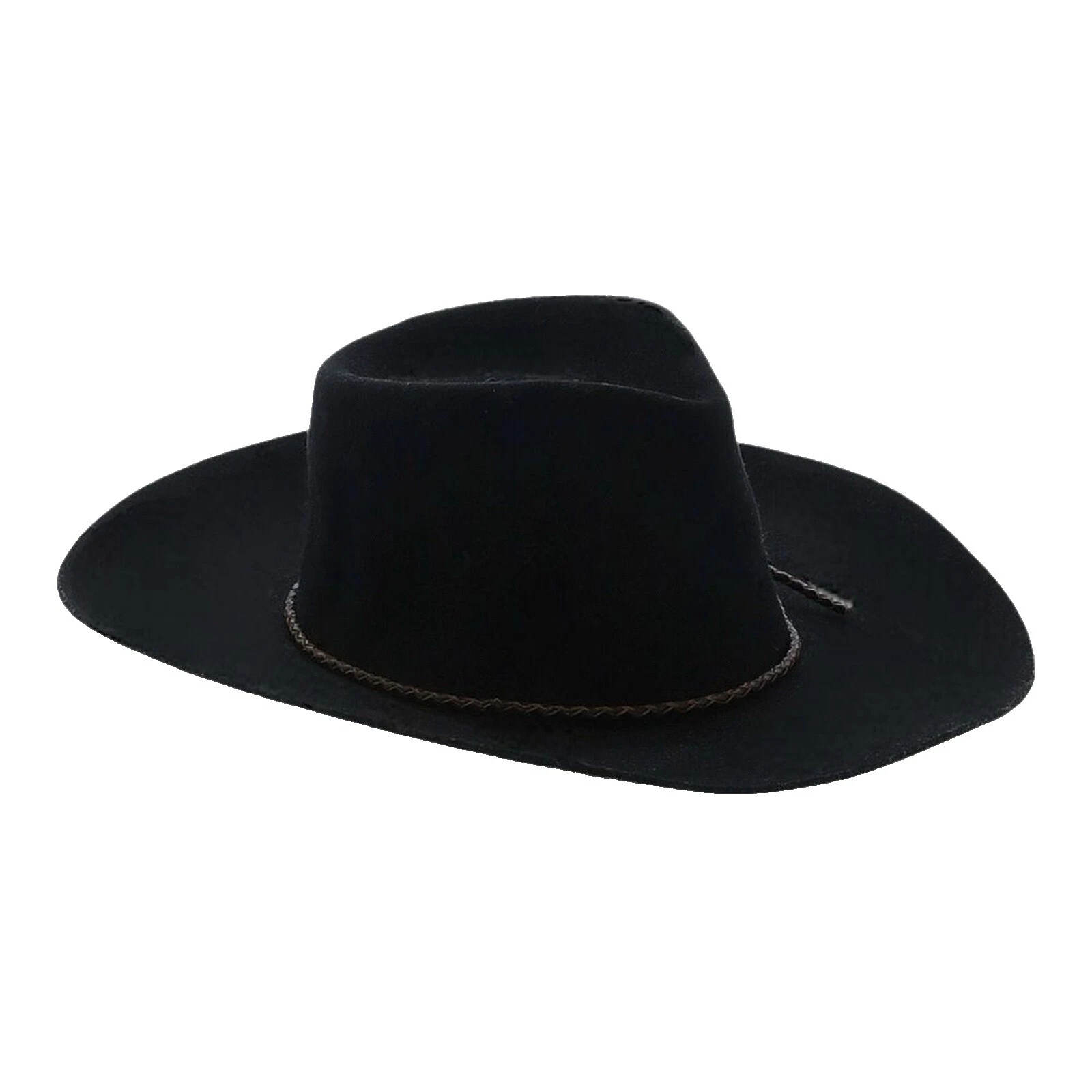 Wool Men's Black Cowboy Hats