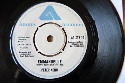 PETER NERO EMMANUELLE 7'' SINGLE ARISTA (1975) NEAR MINT EASY LOUNGE SOUL UK