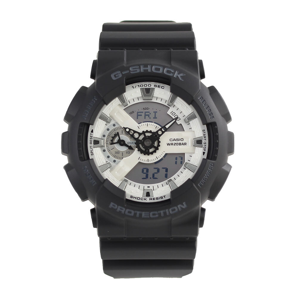 CASIO G-SHOCK GA-110WD-1A GA-110 GA Quartz Analog & Digital Clear