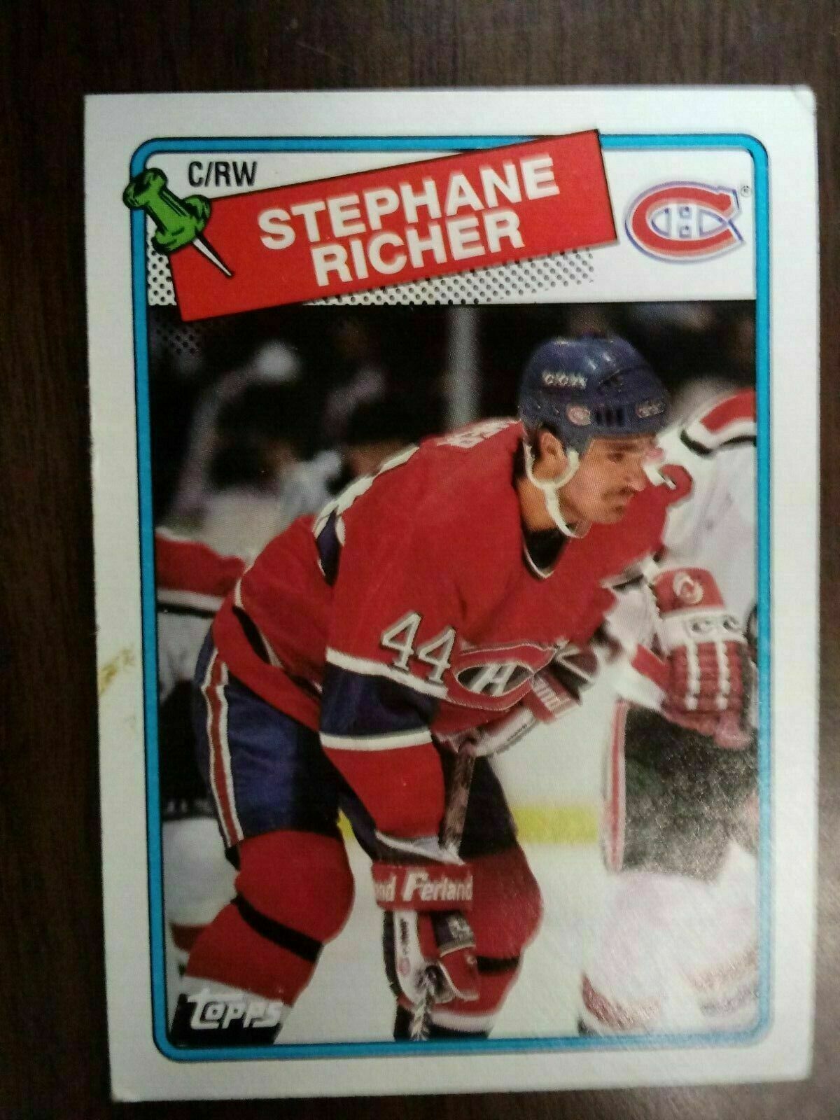 1988 Topps Stephane Richer Montreal Canadiens #5 Hockey Card | eBay