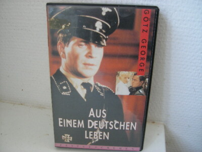 Aus einem deutschen Leben - Götz George - Original deutsche VHS Video Rarität