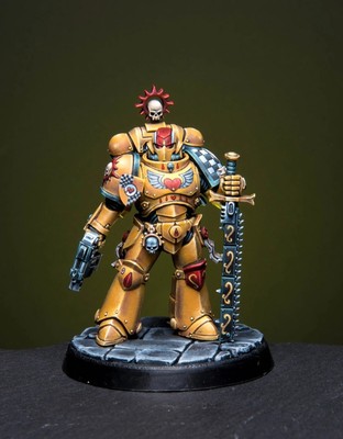 Commission Painted Primaris Sergeant - Lamenters Primaris Scale Resin Model