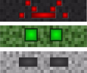 Set Of 3 1x4 Ft Beware Monster Banner Minecraft Style Gaming Ebay