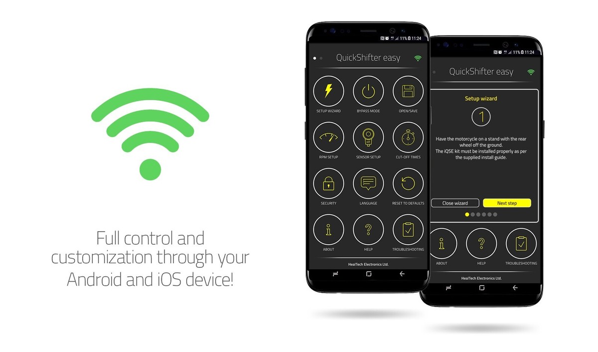 1990-2001 Kawasaki Ninja ZX11 ZX-11 Healtech QuickShifter - Quick