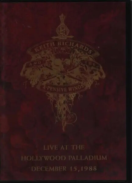 DVD Keith Richards And The X-Pensive Winos Live At The Hollywood