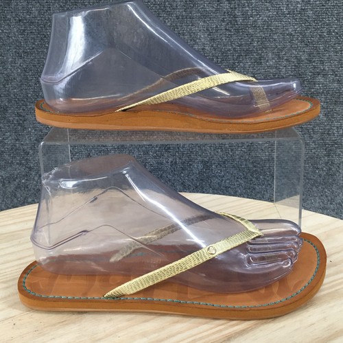 mad love leather flip flops