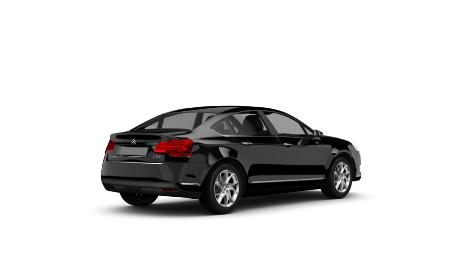 Barre portatutto acciaio adatto per Citroen C5 Berlina III RD Menabo Omega Black - Immagine 2 di 4