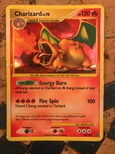 Charizard Lv. 76 103/100 Stormfront Secret Rare Holo Near Mint Free