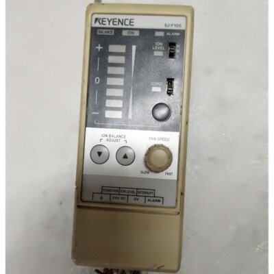 used Keyence SJ-F100 Static eliminator Tested In Good Condition 