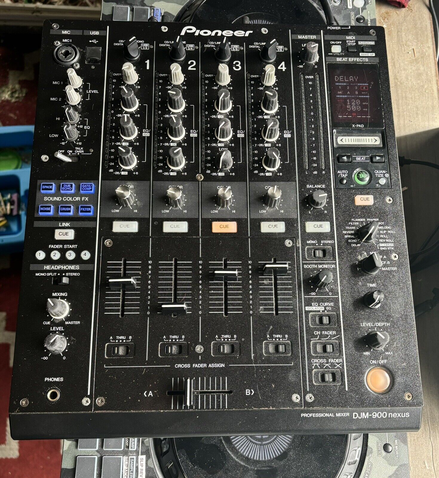 Pioneer DJM-900NXS Professional DJ Mixer 4-Channel 4ch DJM900NXS 900 Nexus 