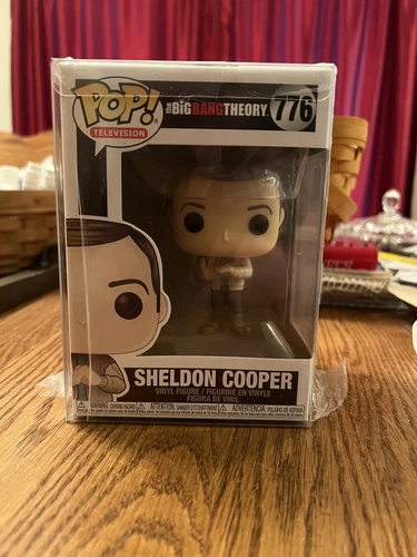 NEW Funko Pop #776 The Big Bang Theory Sheldon Cooper, W/Pop Protector