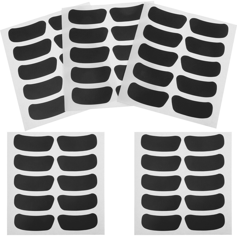 50 Sheets Sports Eye Pad Pvc Blank Stickers Fans Strip Decals Supply eBay