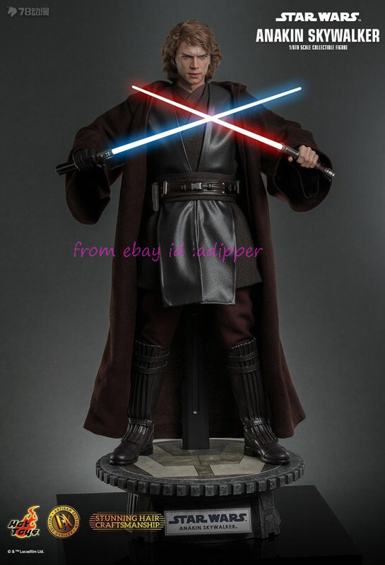 Perfect Hot Toys 1/6 Dx34ae Revenge Of The Sith Anakin Skywalker